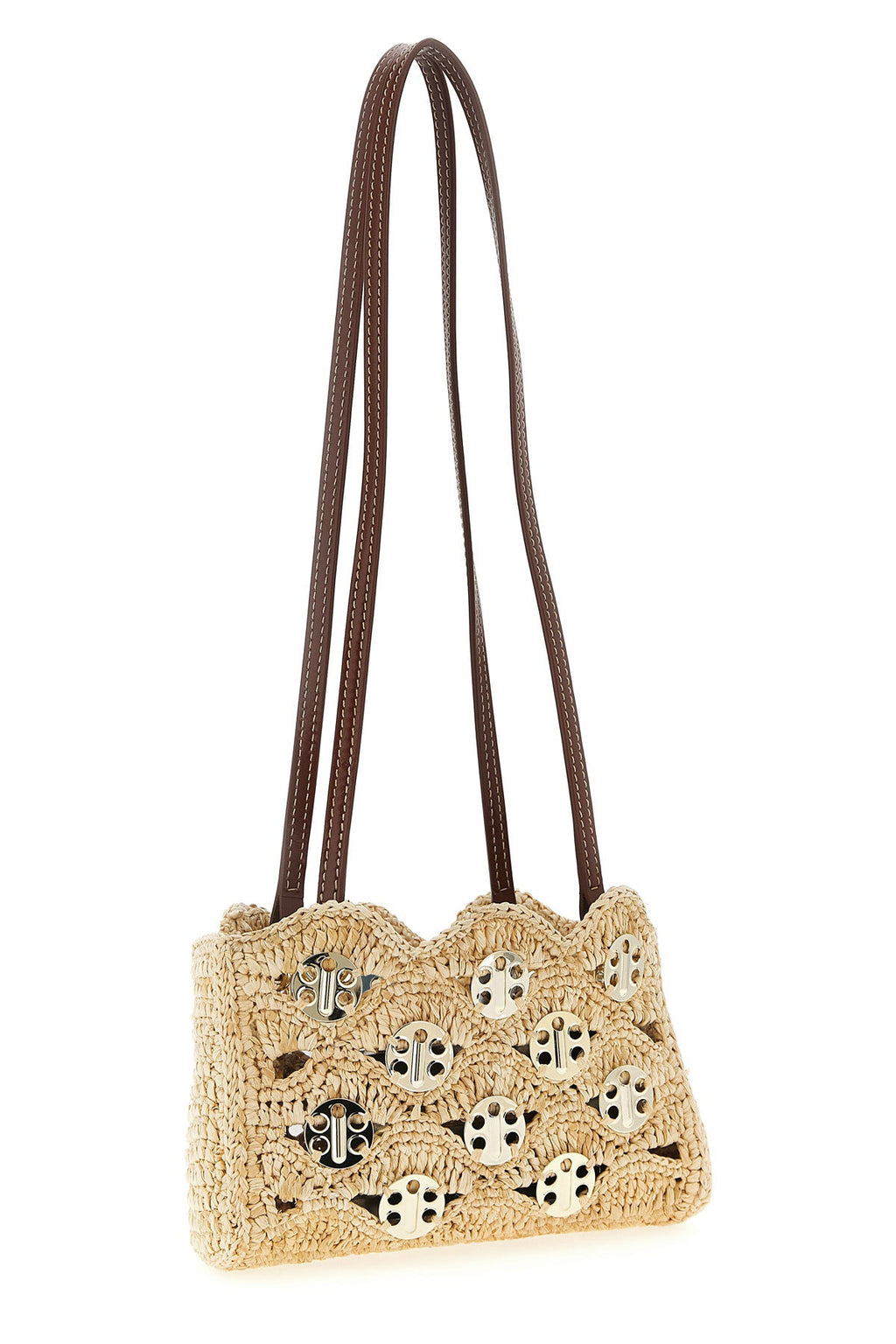 2026 New Arrival 1969 shoulder bag in natural raffia