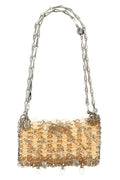 2026 New Arrival 1969 nano crystal resin shoulder bag in metal mesh