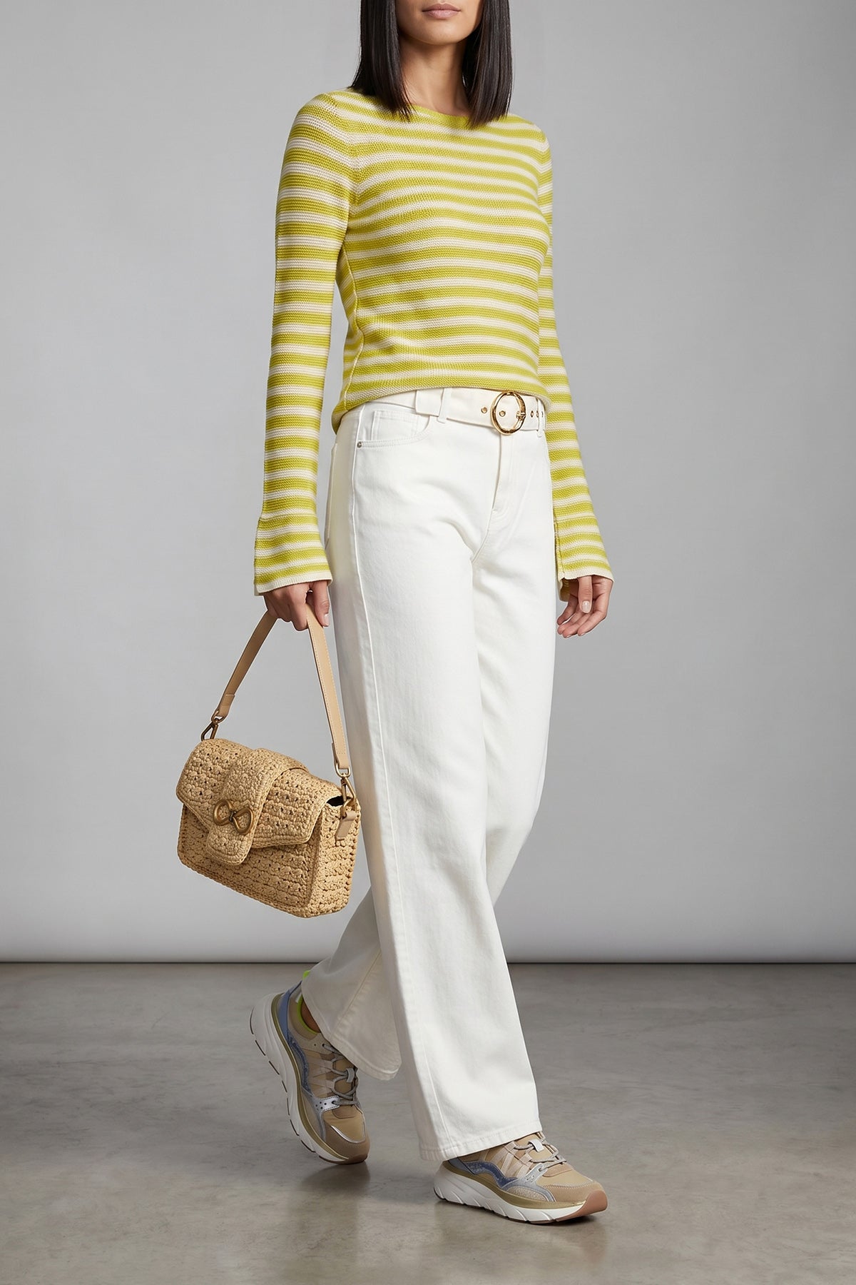 2026 New Arrival raffia crossbody bag