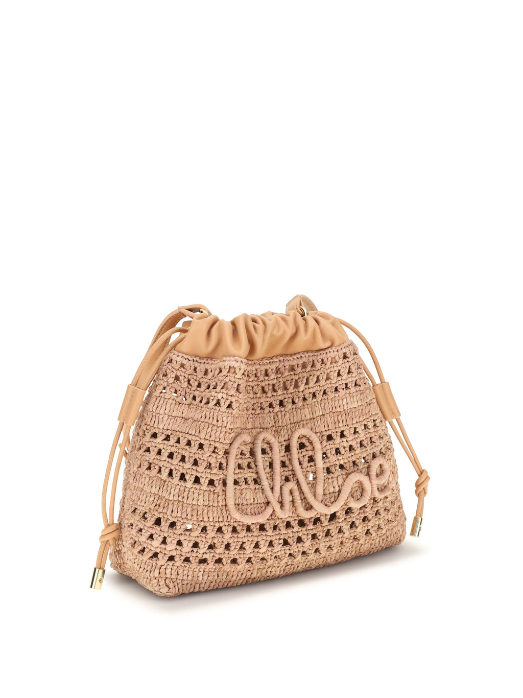 2026 New Arrival raffia drawstring shoulder bag