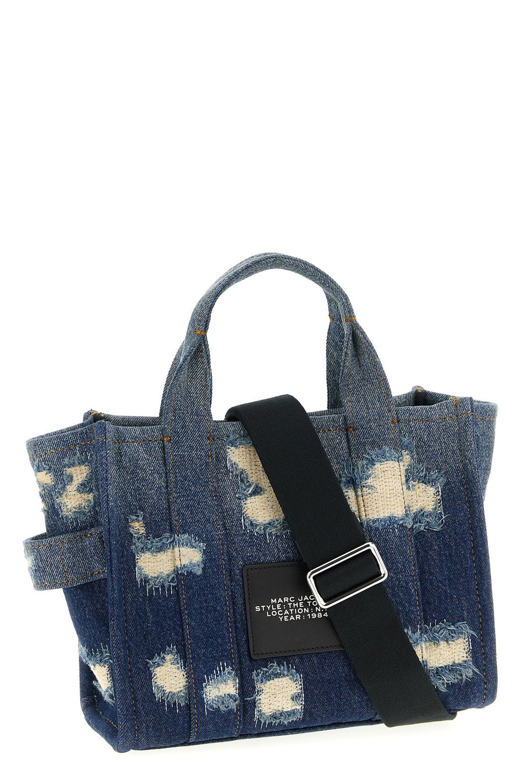 2026 New Arrival the rip and repair denim small tote shopping bag in used-effect cotton denim