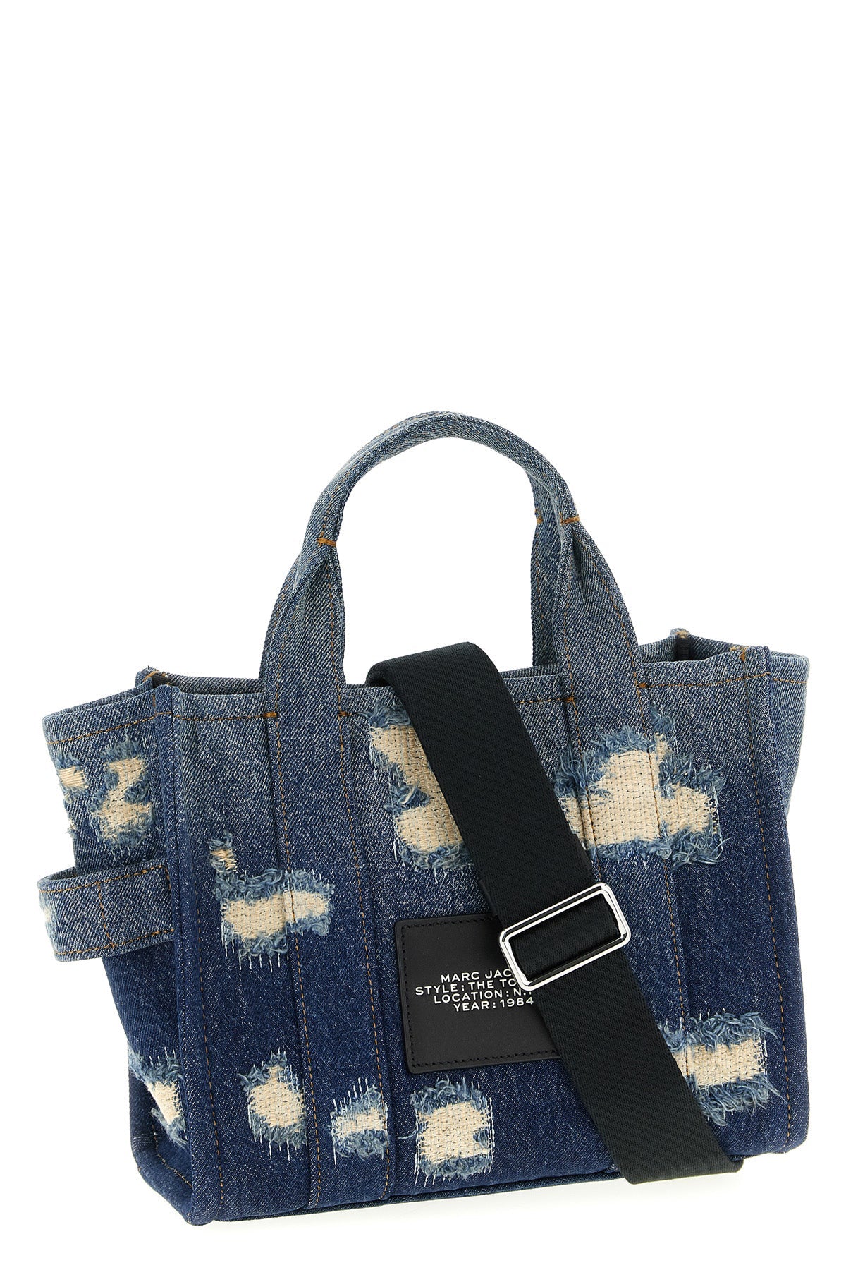 2026 New Arrival the rip and repair denim small tote shopping bag in used-effect cotton denim