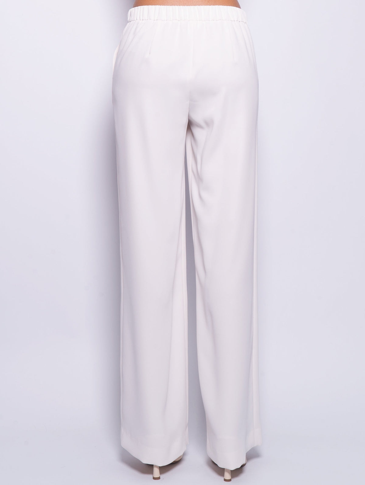 2026 New Arrival Pantaloni Palazzo in Cady Panna