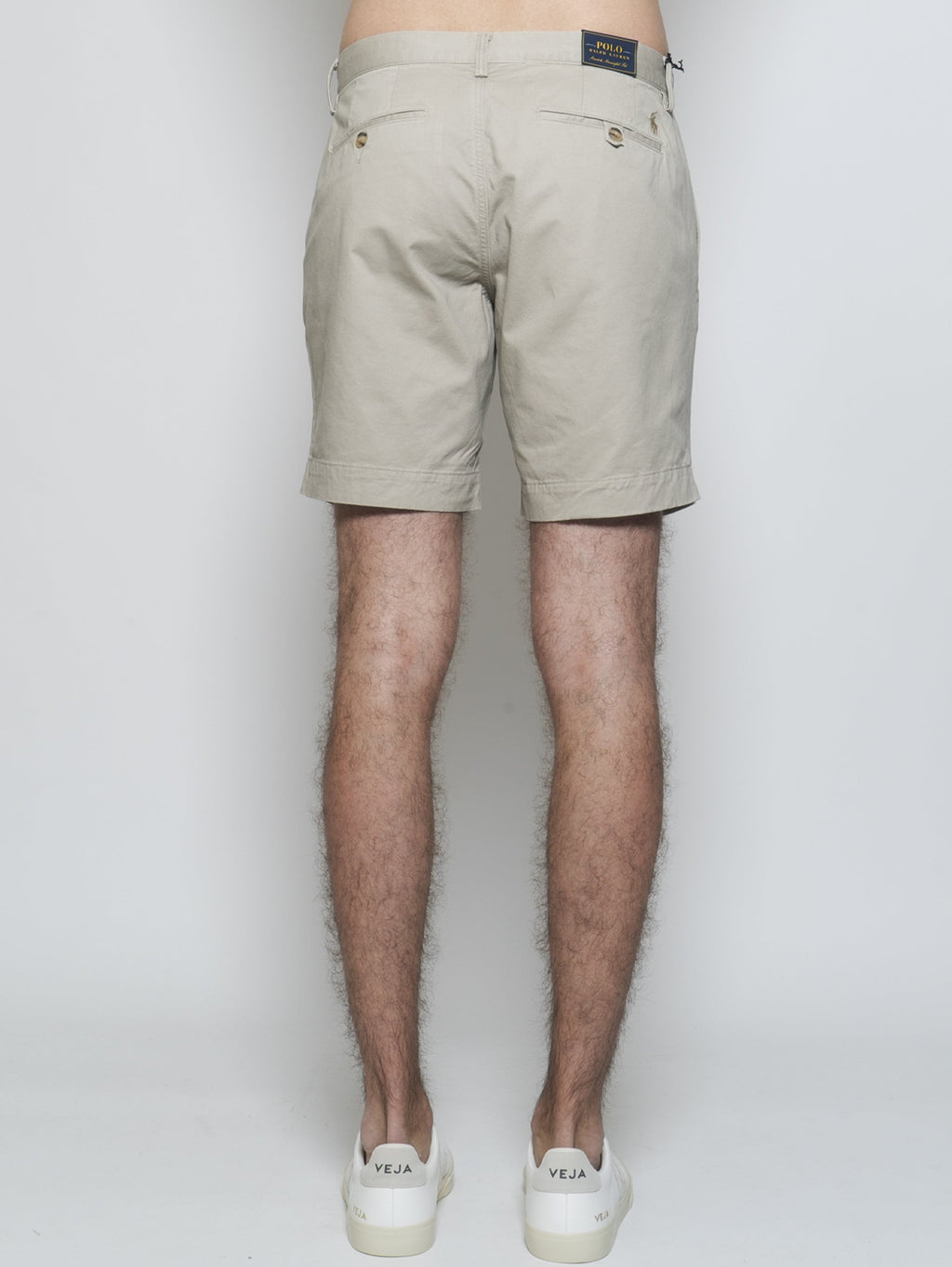 2026 New Arrival Short in Cotone Straight-Fit Khaki