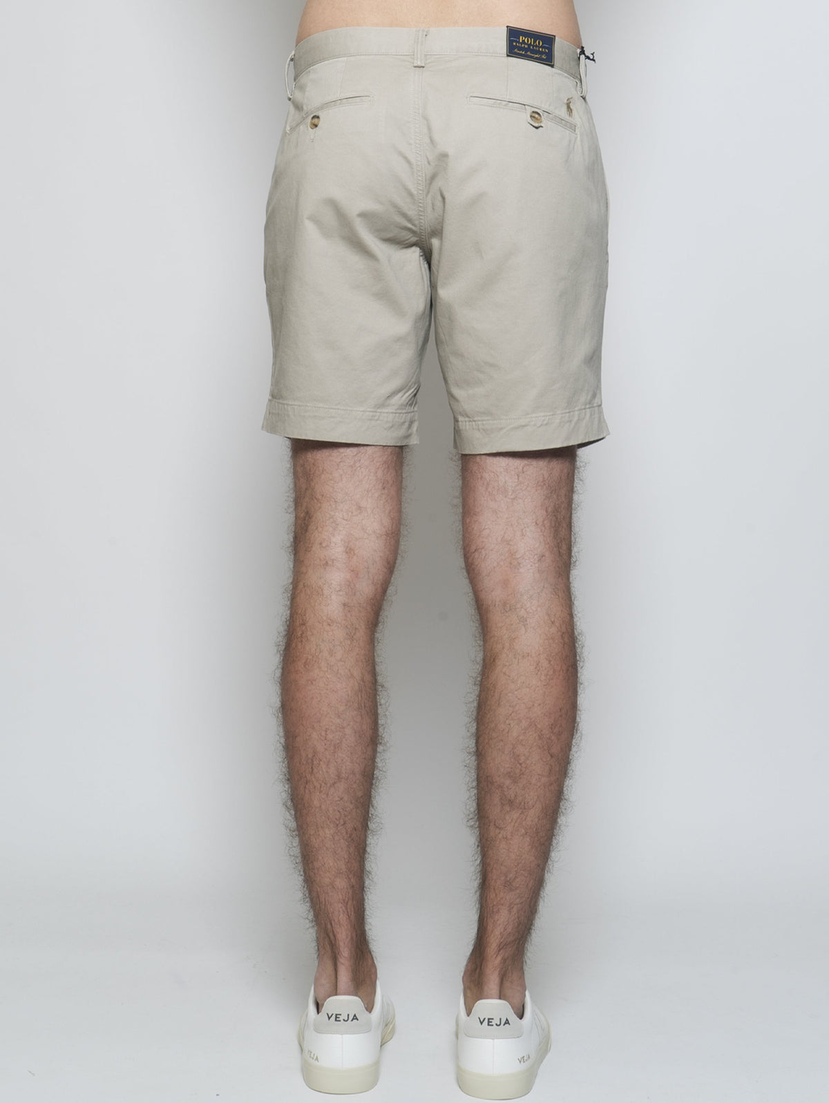 2026 New Arrival Short in Cotone Straight-Fit Khaki