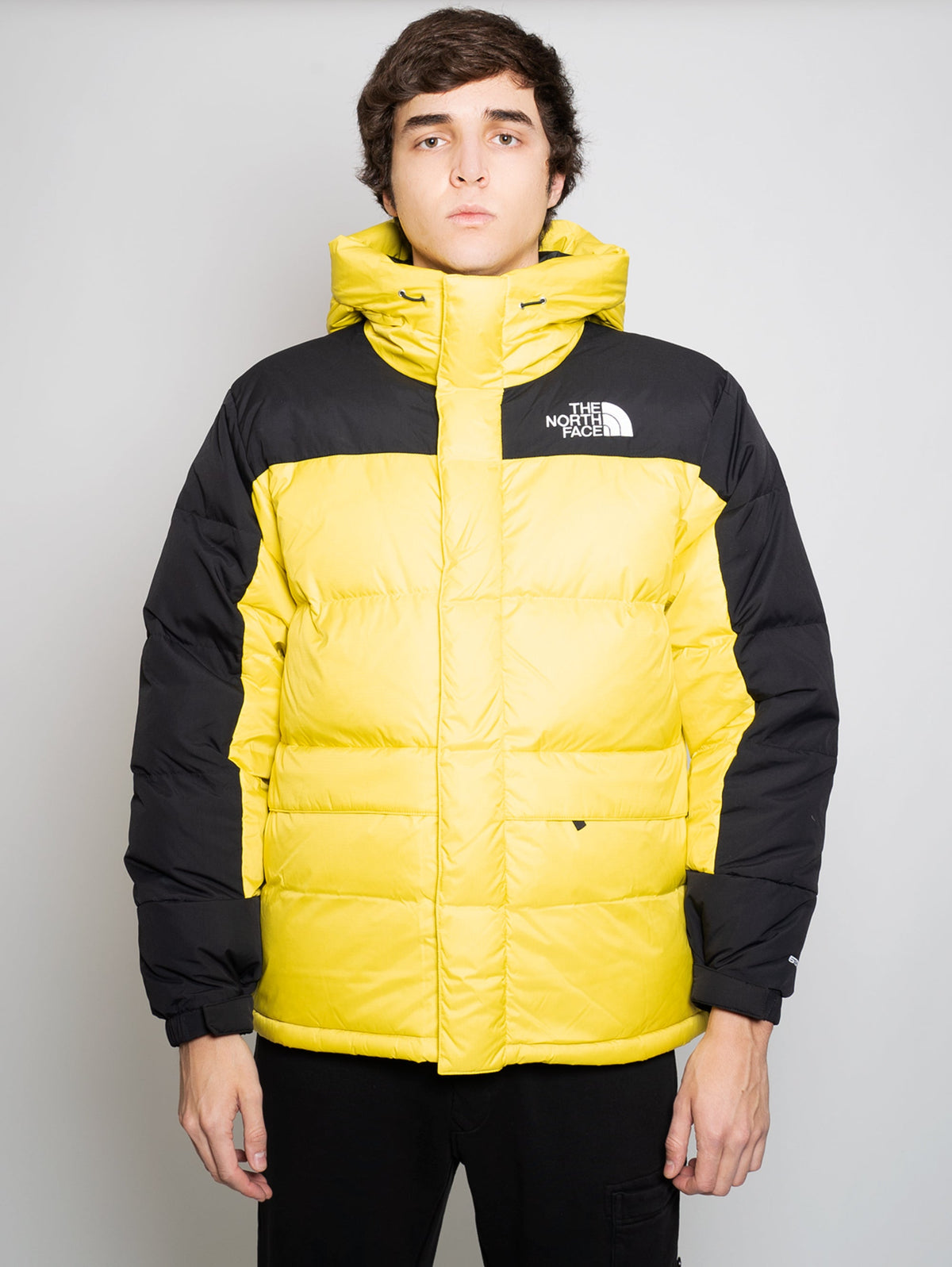 2026 New Arrival Piumino Color Block Giallo/Nero