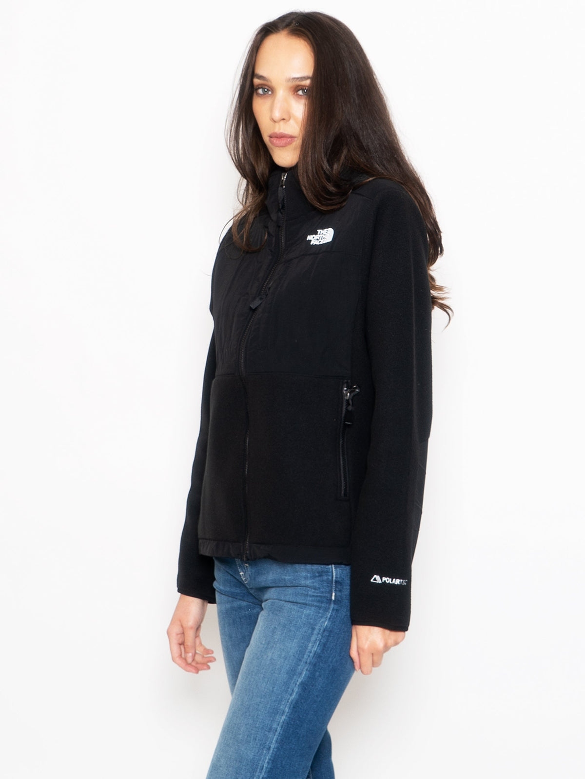 2026 New Arrival Giacca Denali in Pile Polartec Riciclato da Donna Nero