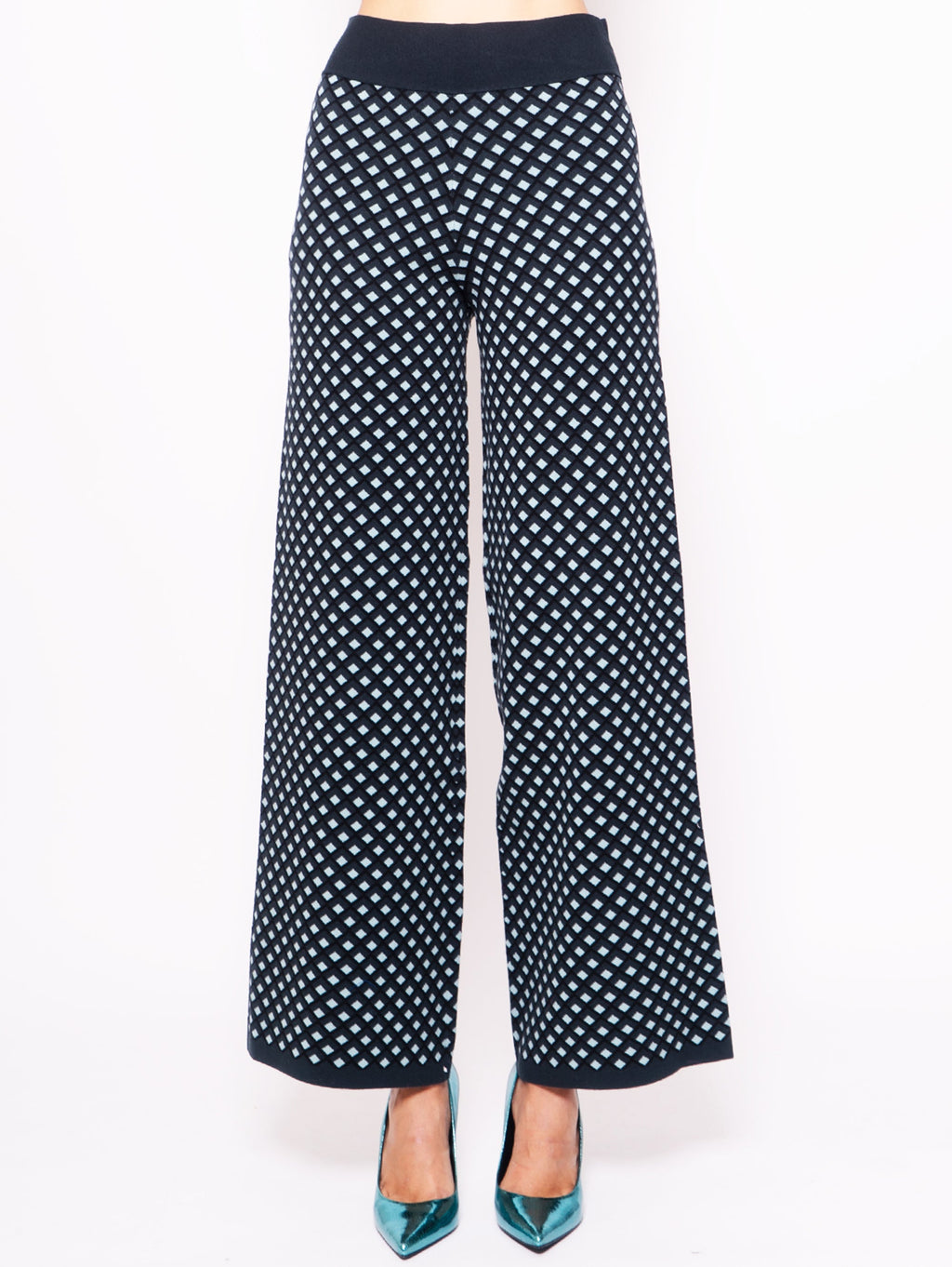 2026 New Arrival Pantaloni in Maglia Verde