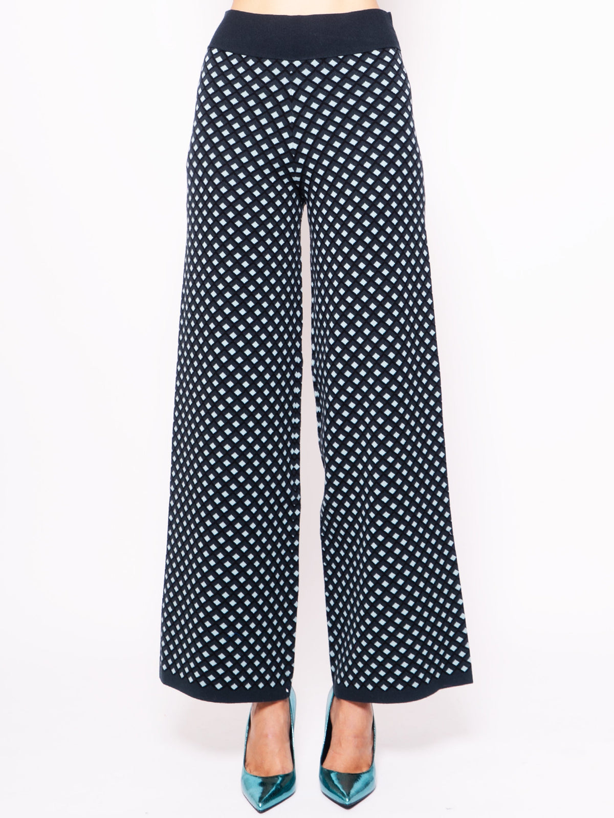 2026 New Arrival Pantaloni in Maglia Verde