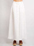 2026 New Arrival Gonna Lunga in Lino Bianco