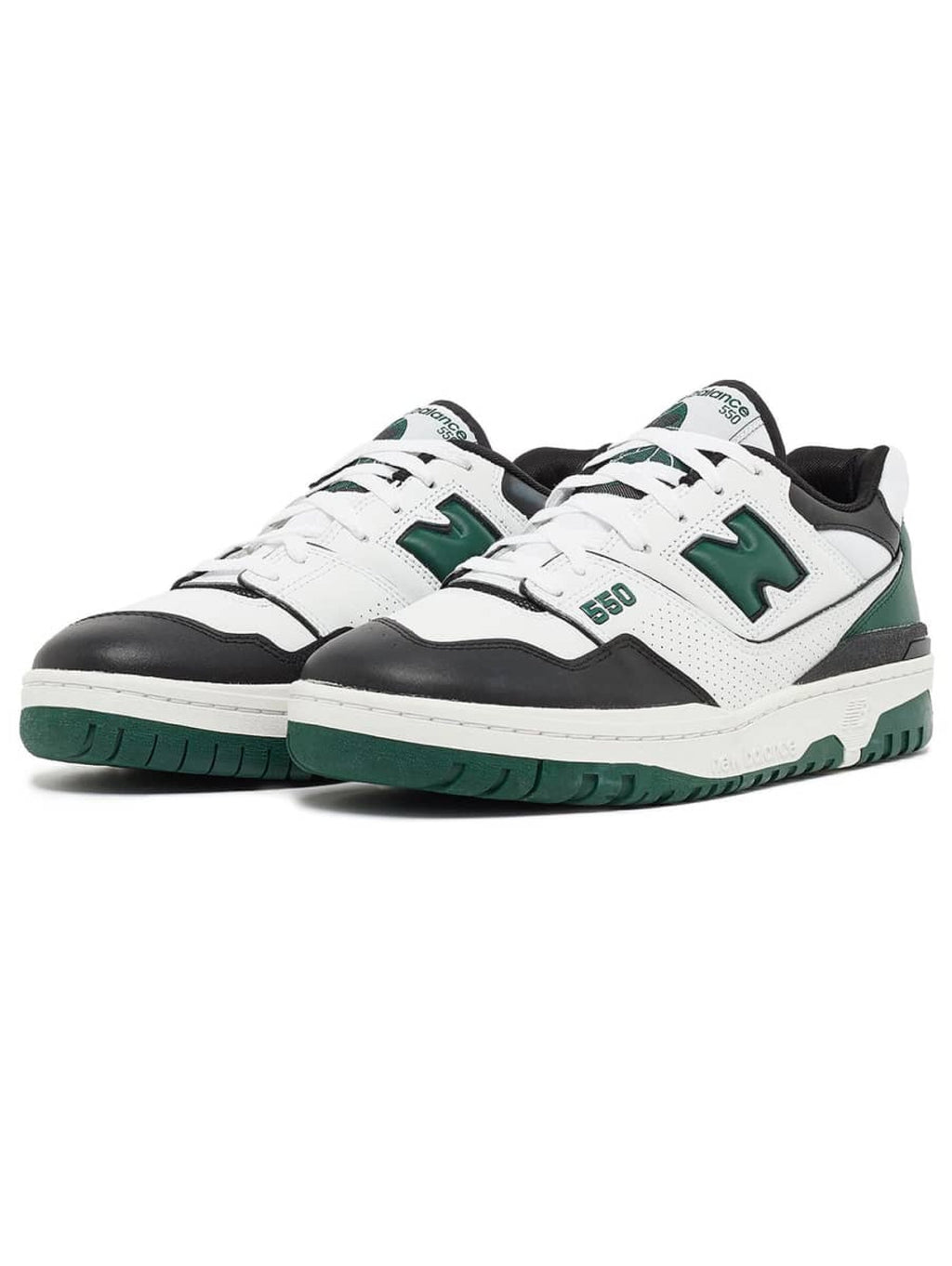 2026 New Arrival Sneakers 550 Bianco/Verde