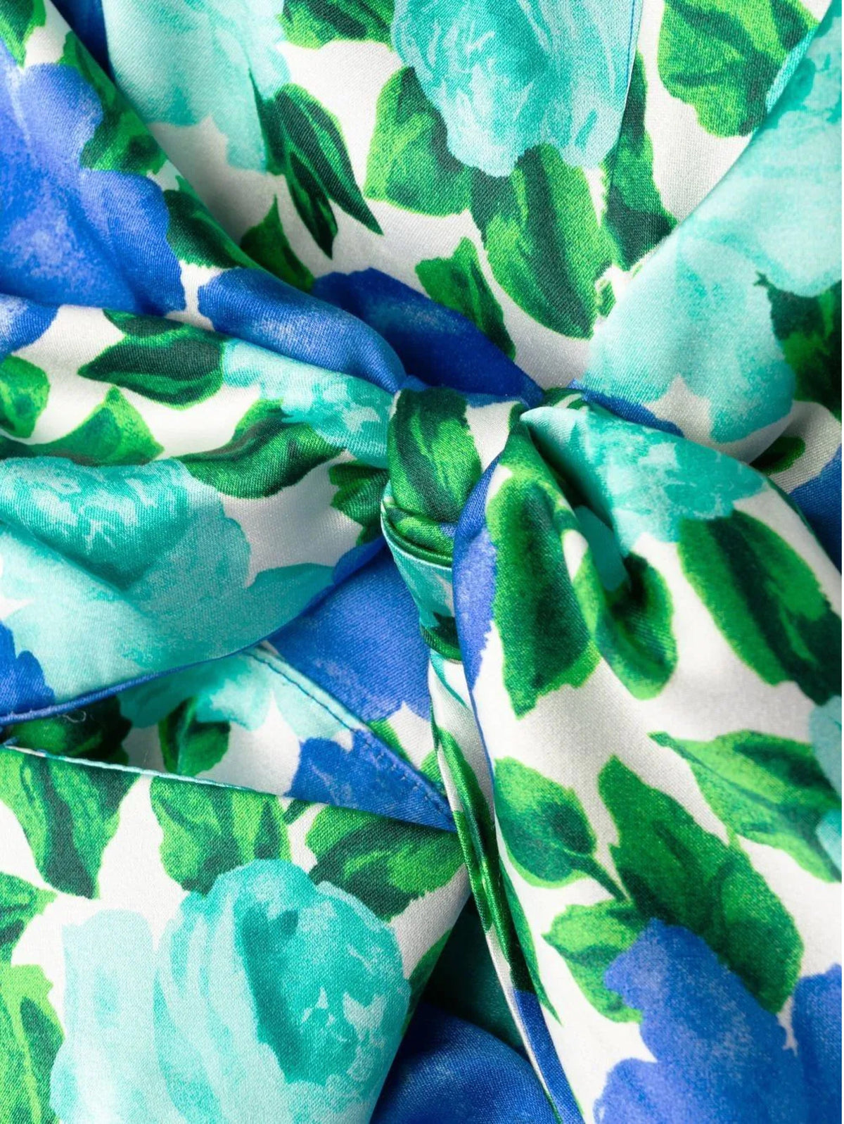 2026 New Arrival Abito Midi con Scollatura Reversibile Bluette/Verde