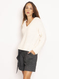 2026 New Arrival Maglia Scollo a V - Bianco