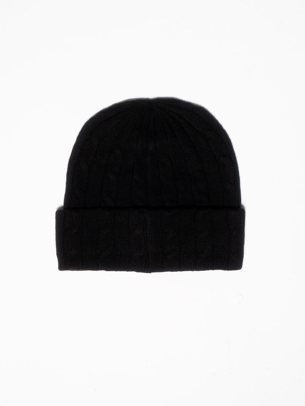 2026 New Arrival Cappello con Trecce Lana e Cashmere Nero