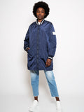 2026 New Arrival Bomber Lungo con Spacchi Blu