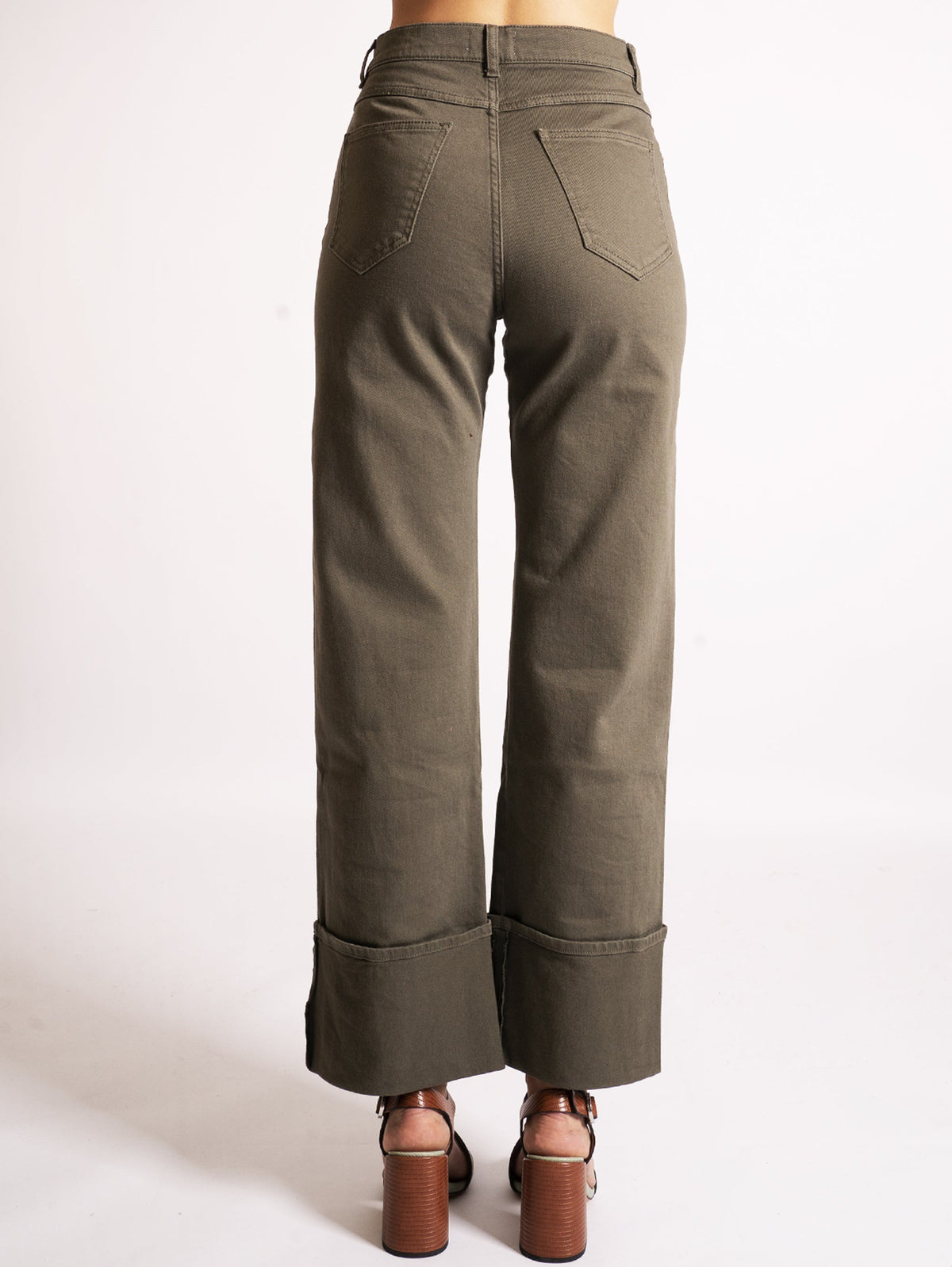 2026 New Arrival Denim con Maxi Risvolto Militare