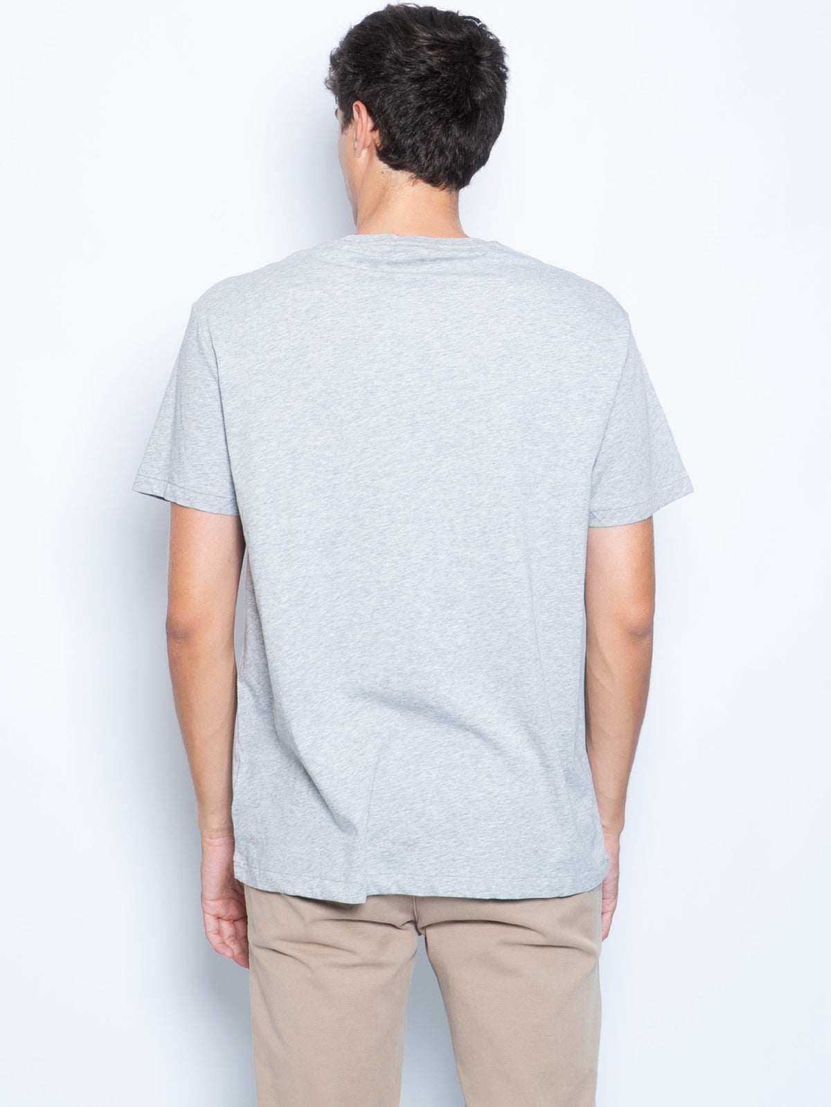 2026 New Arrival T-shirt con Stampa Polo Bear Grigio