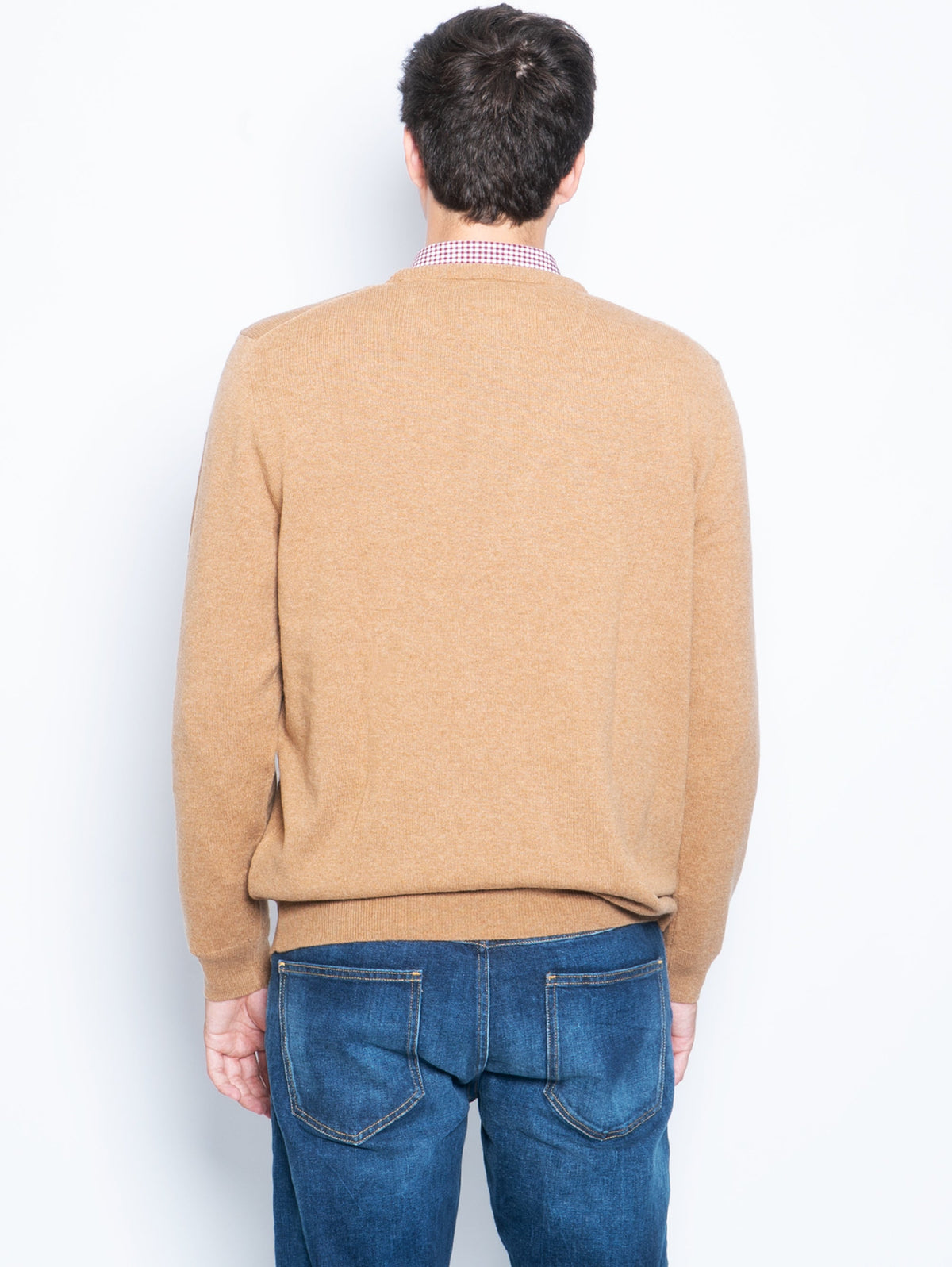 2026 New Arrival Maglia Girocollo in Lana Cammello