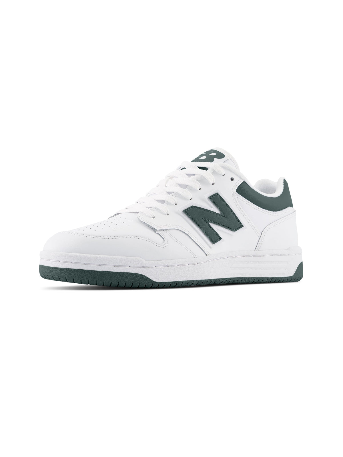 2026 New Arrival Sneakers Basse da Basket 480 Bianco/Verde