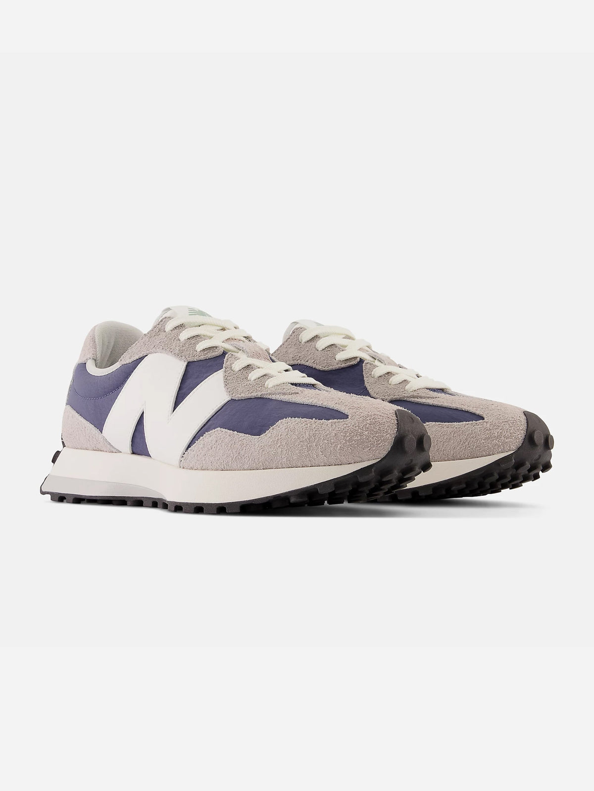 2026 New Arrival Sneakers Retr in Suede e Nylon 327 Viola