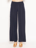 2026 New Arrival Pantalone in Raso di Poliestere Lavato Blu
