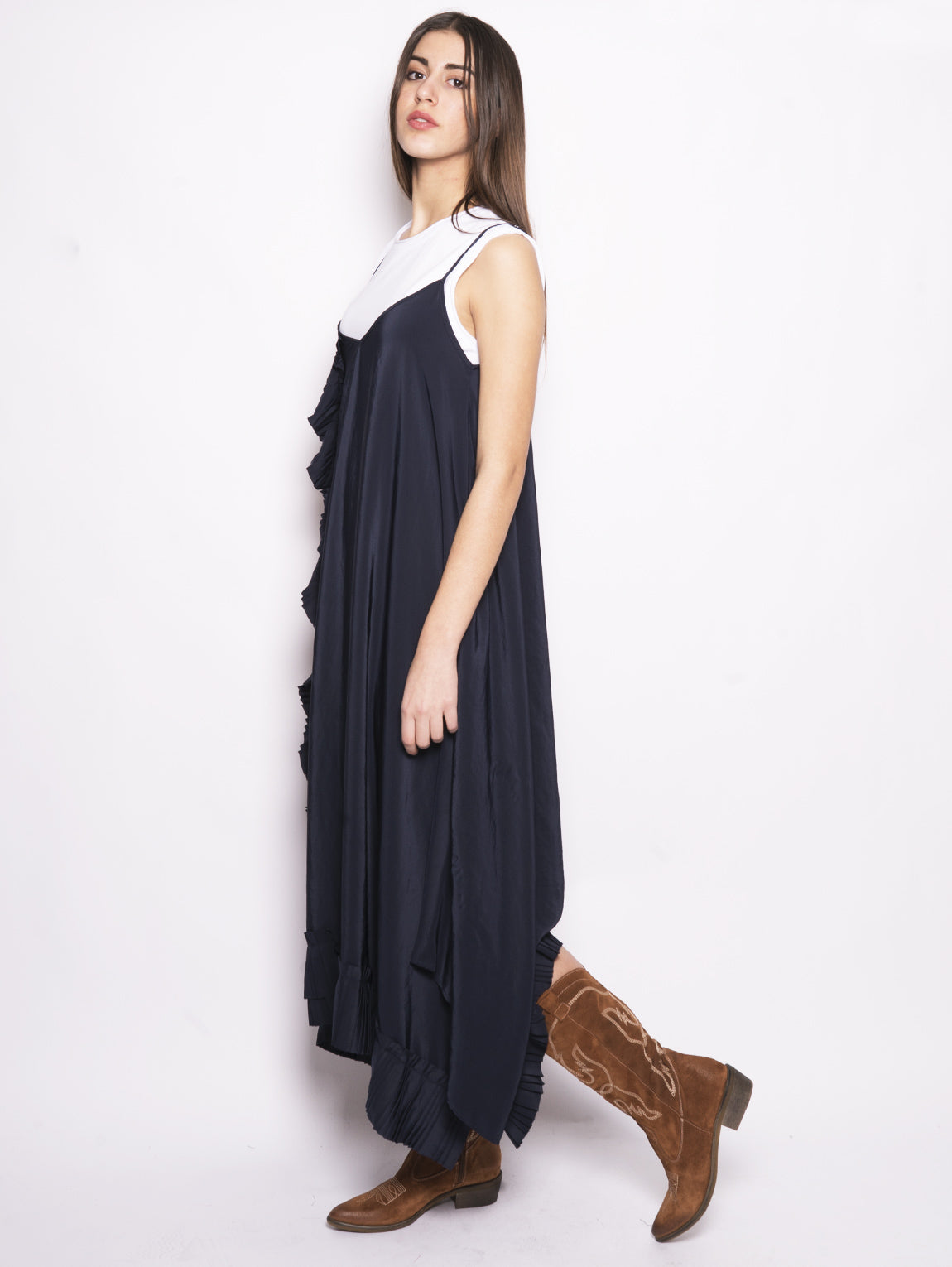 2026 New Arrival Abito Potere Bianco / Blu