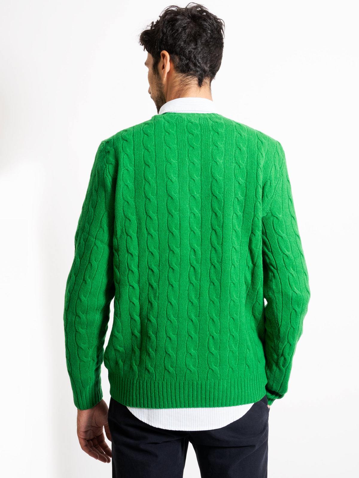 2026 New Arrival Maglia a Trecce Andover Verde