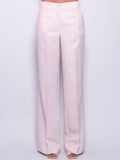 2026 New Arrival Pantaloni Palazzo in Lino Fior di Pesco