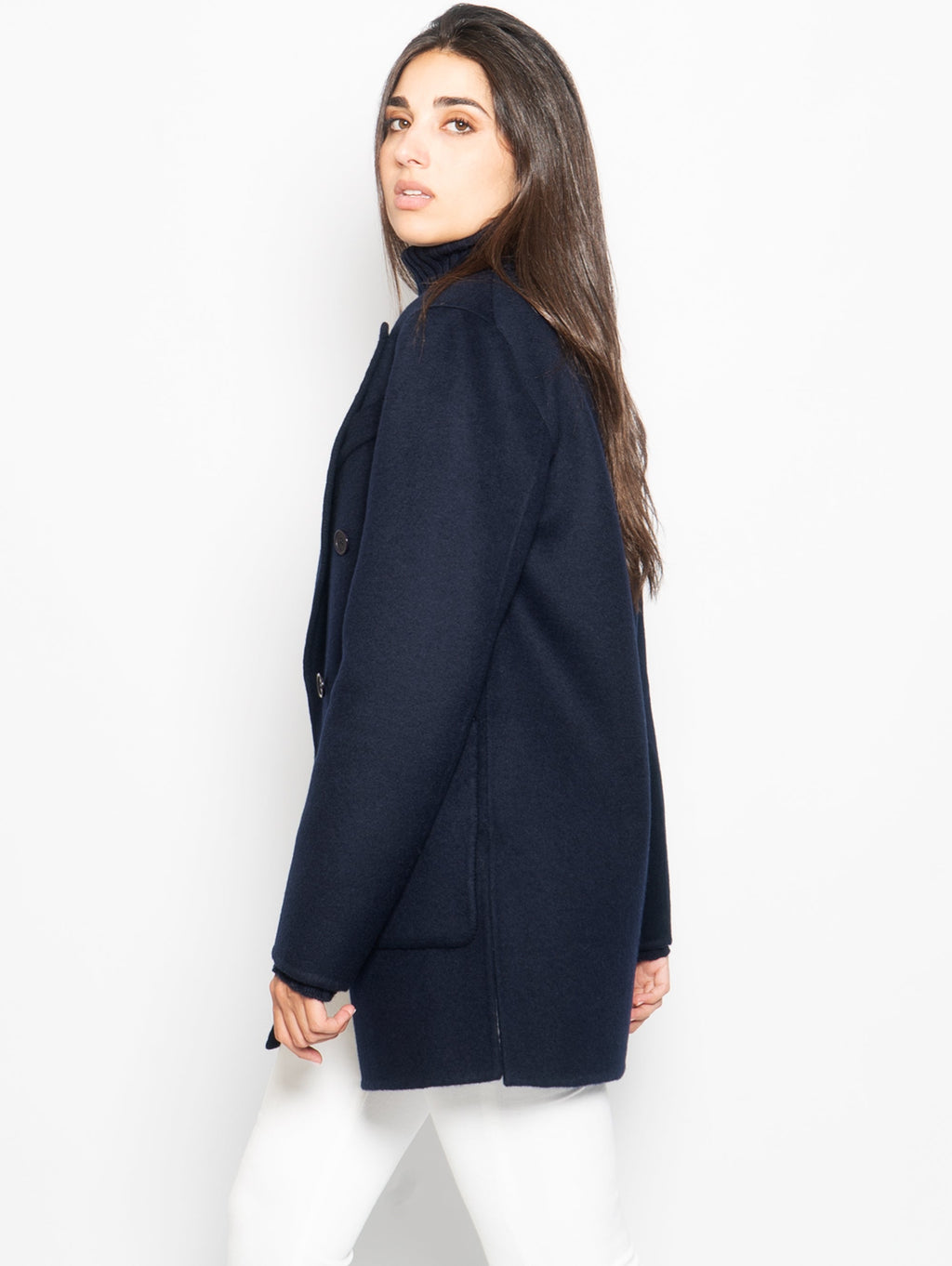 2026 New Arrival Caban Doppiopetto Blu