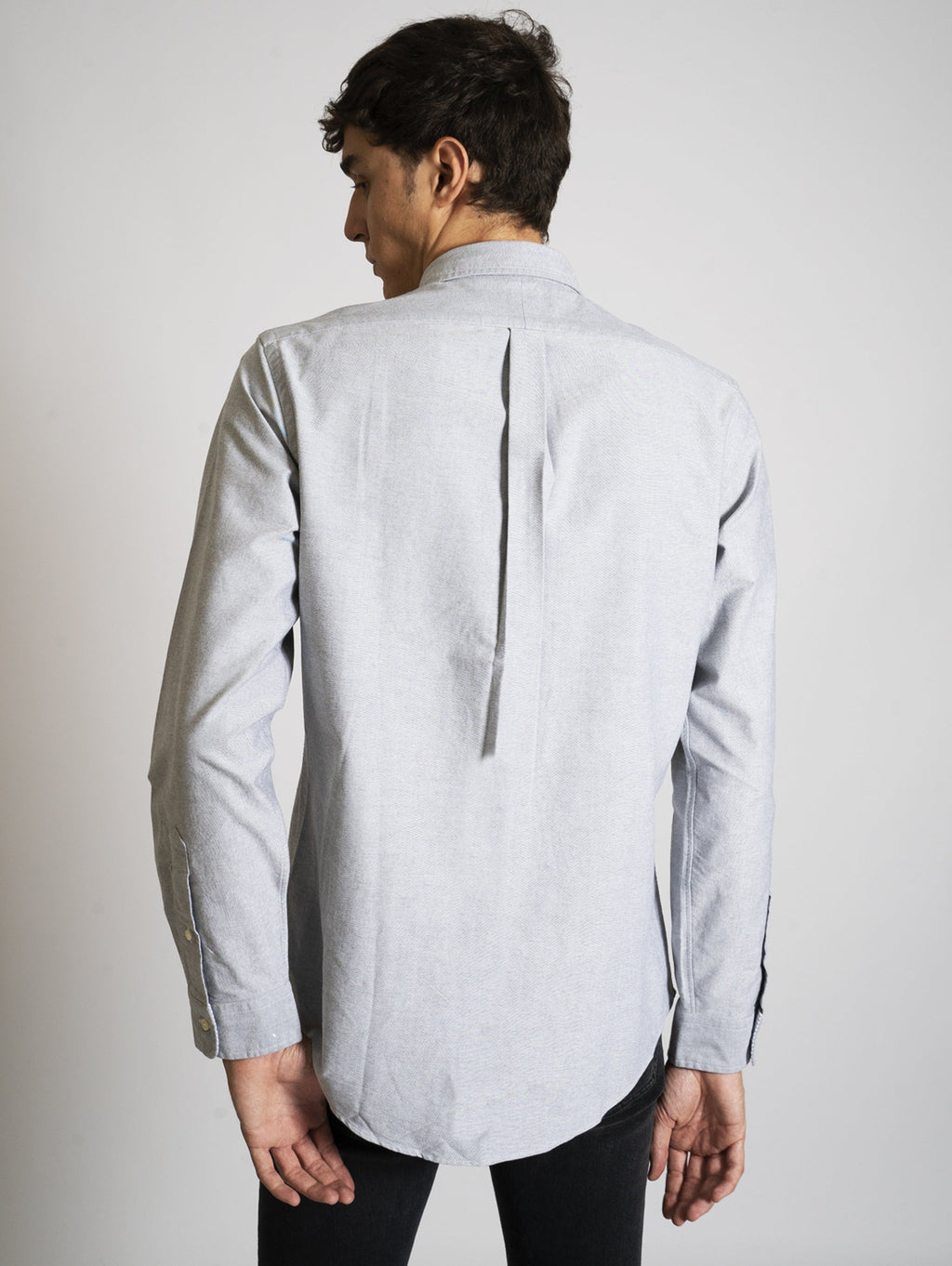 2026 New Arrival Camicia Oxford Slim Fit Grigio