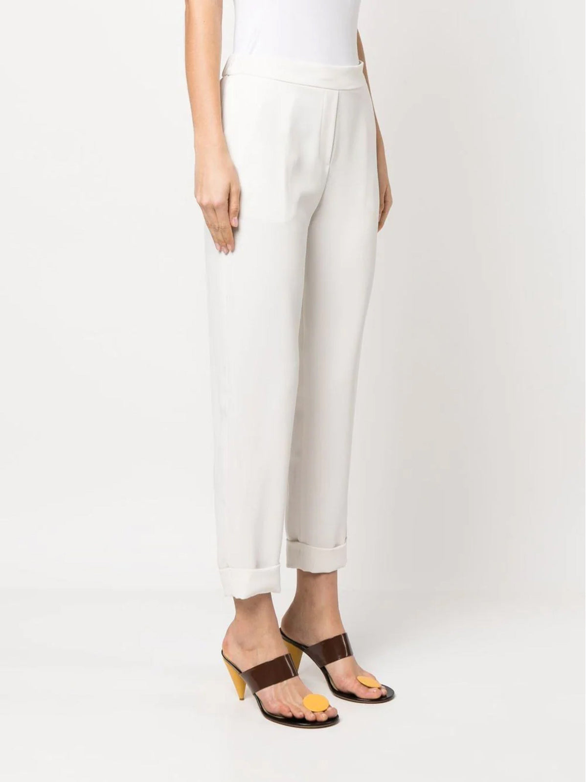 2026 New Arrival Pantaloni in Cady Panna