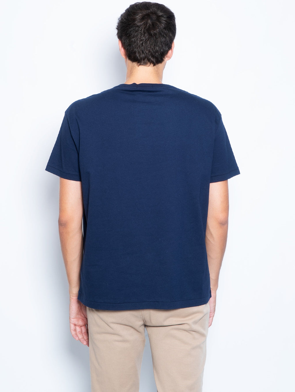 2026 New Arrival T-shirt con Stampa Polo Bear Blu