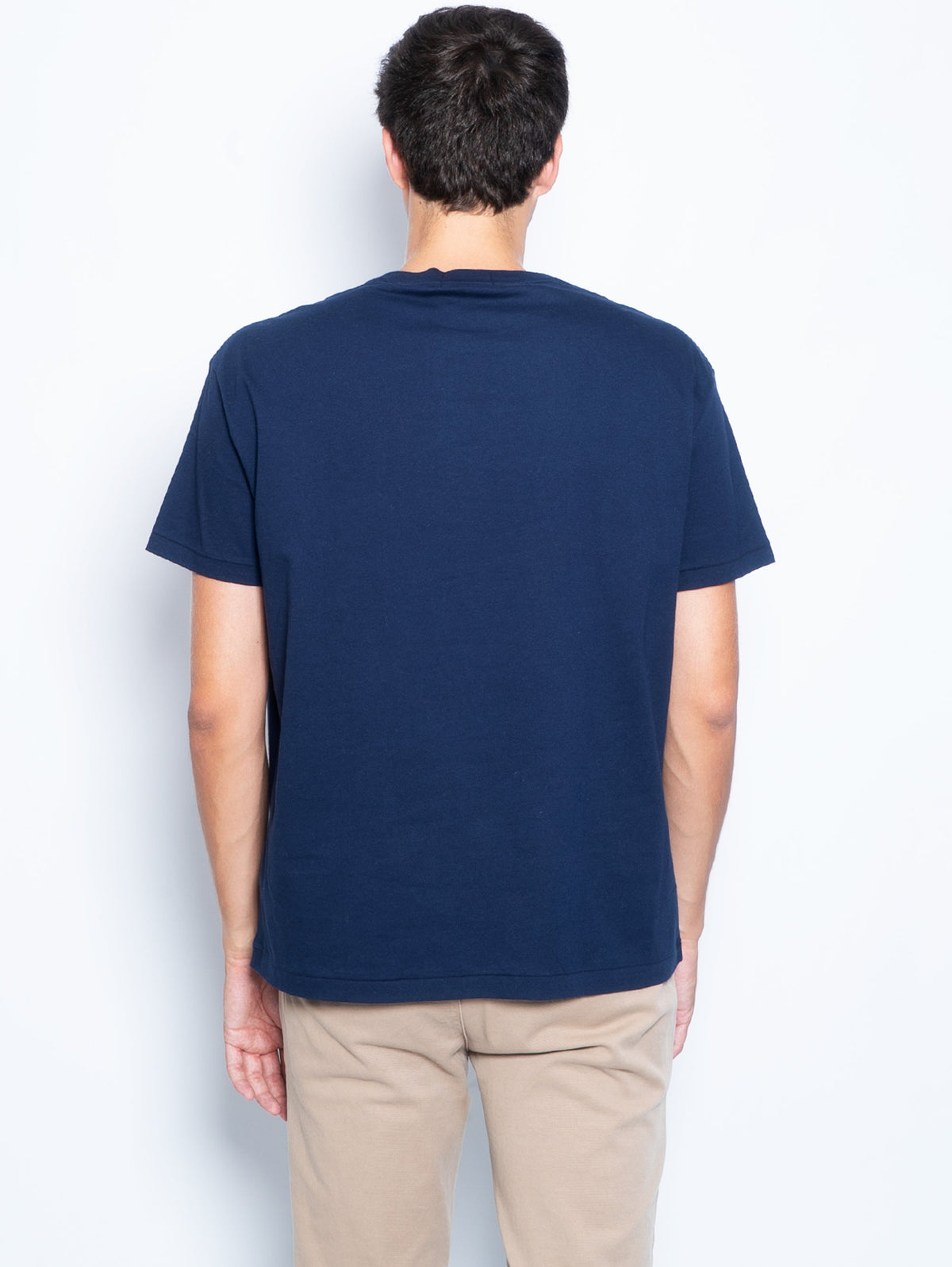 2026 New Arrival T-shirt con Stampa Polo Bear Blu