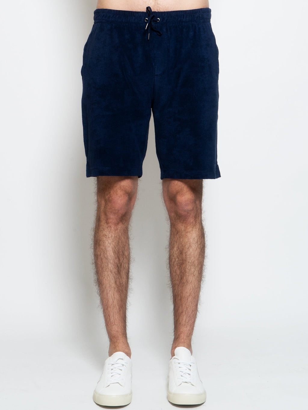 2026 New Arrival Short in Spugna con Coulisse Blu