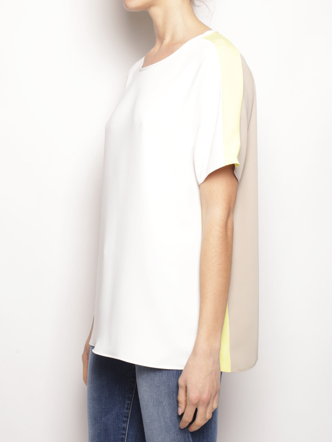 2026 New Arrival Maglia Pantetrix Bianco/Giallo/Beige