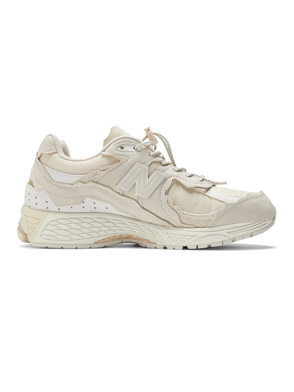 2026 New Arrival Sneakers in Suede Retr 2002R Unisex Bianco