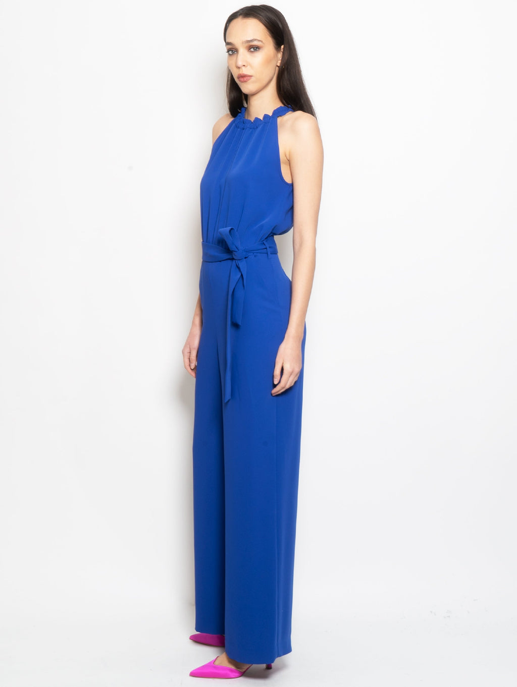 2026 New Arrival Tuta con Scollo all'Americana Bluette