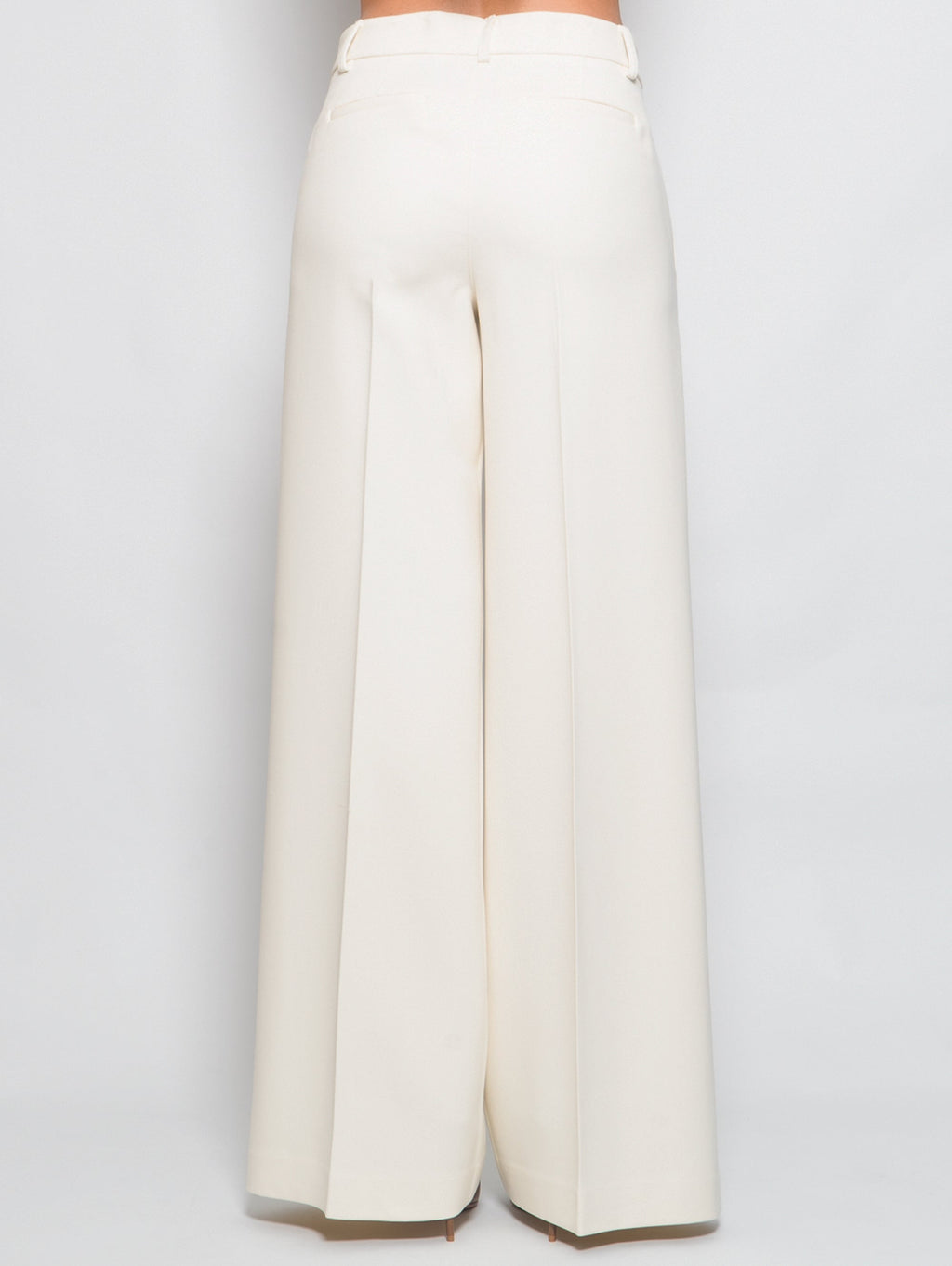2026 New Arrival Pantaloni Larghi in Viscosa Stretch Burro