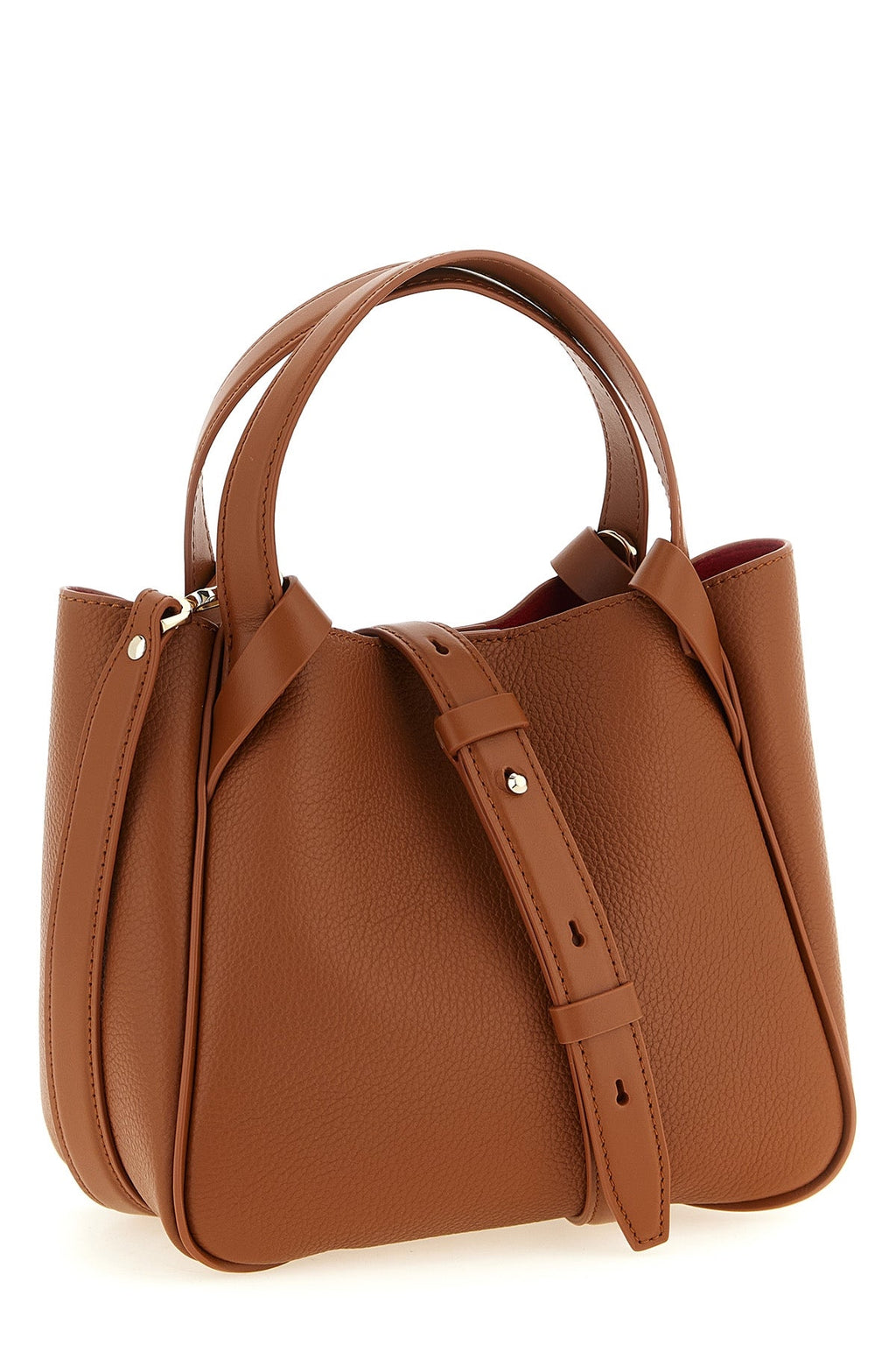 2026 New Arrival bettina mini shopping bag in grain calf leather