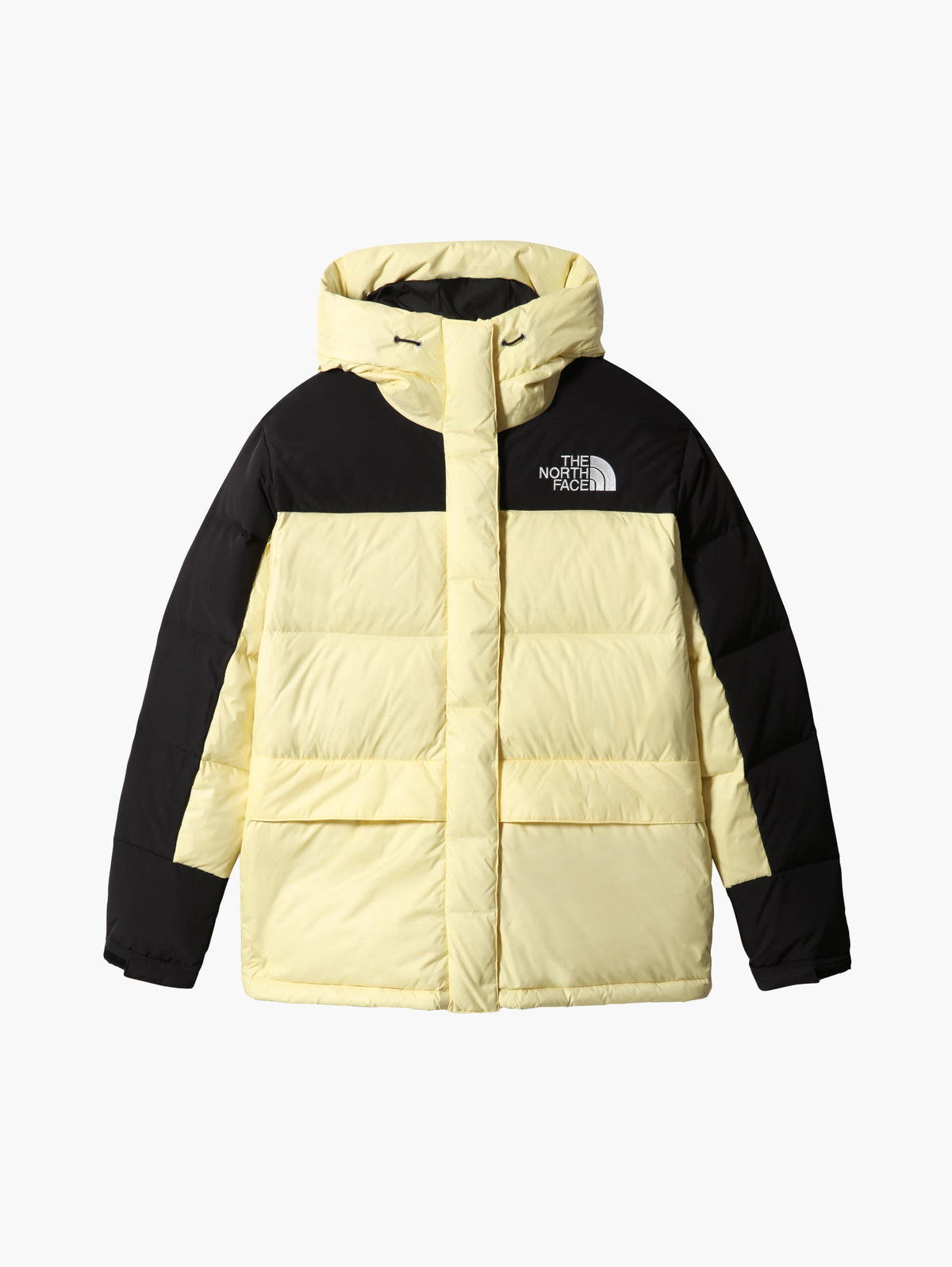 2026 New Arrival Piumino Oversize con Cappuccio Giallo/Nero