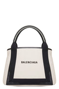 2026 New Arrival small navy cabas canvas shopping bag