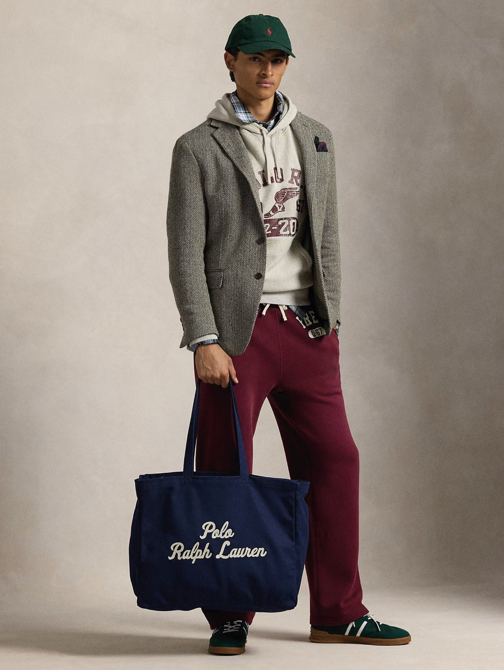 2026 New Arrival Tote in Tela di Cotone Blu