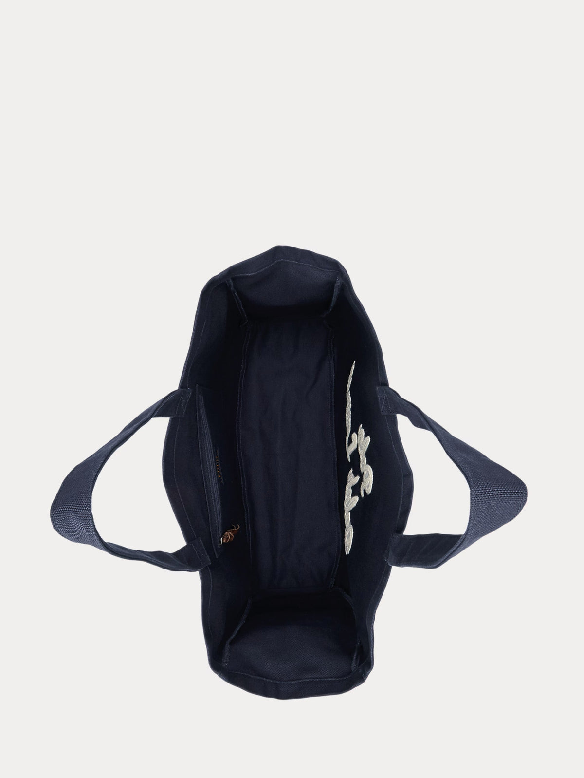 2026 New Arrival Tote in Tela di Cotone Blu