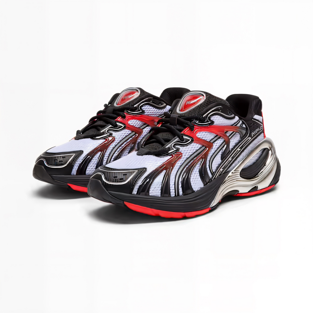 Top Seller PUMA  INVERSE  TECHX Men’s -WHITE -PUMA BLACK -RED
