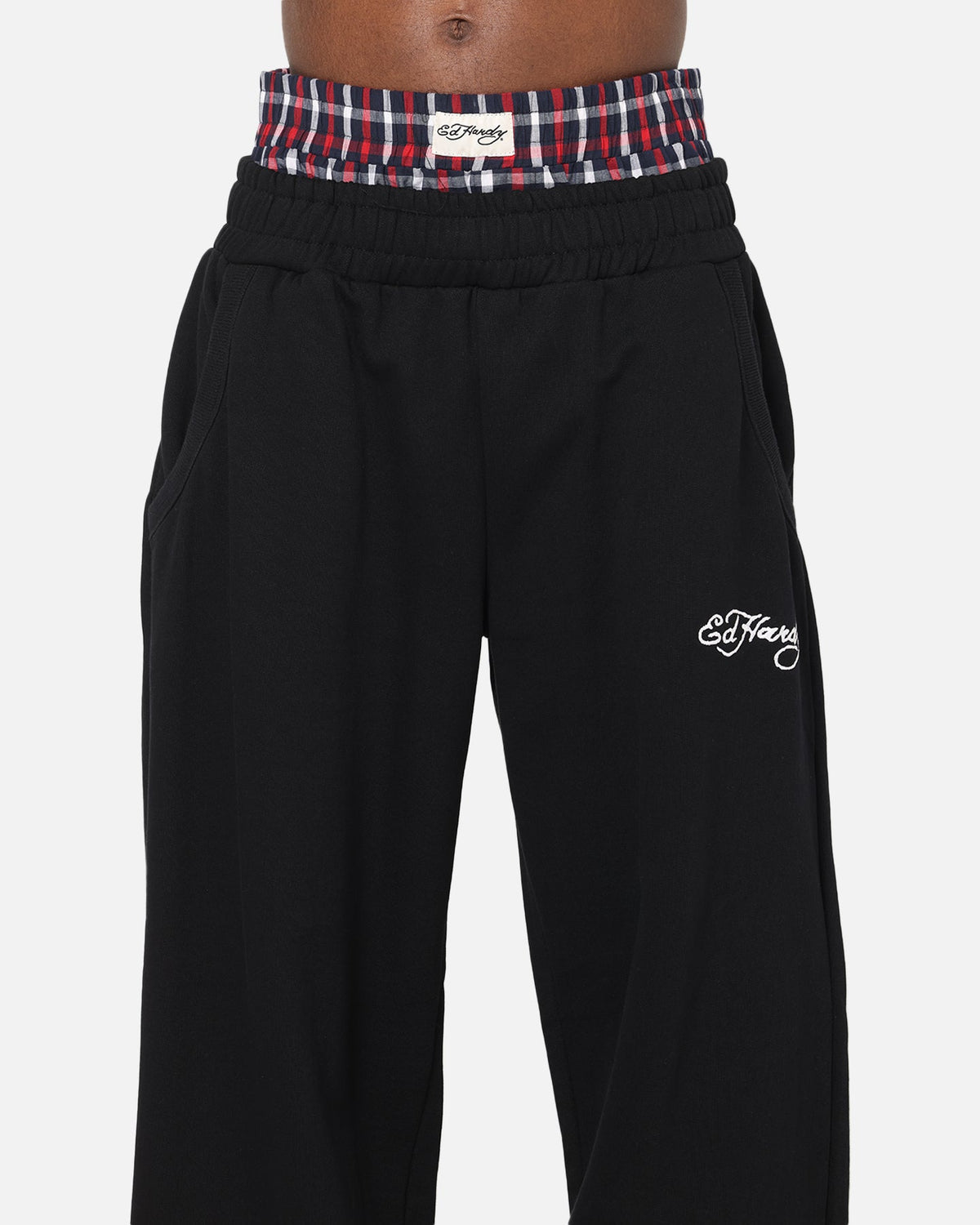 New Products Ed Hardy Boxer Trackpants Black