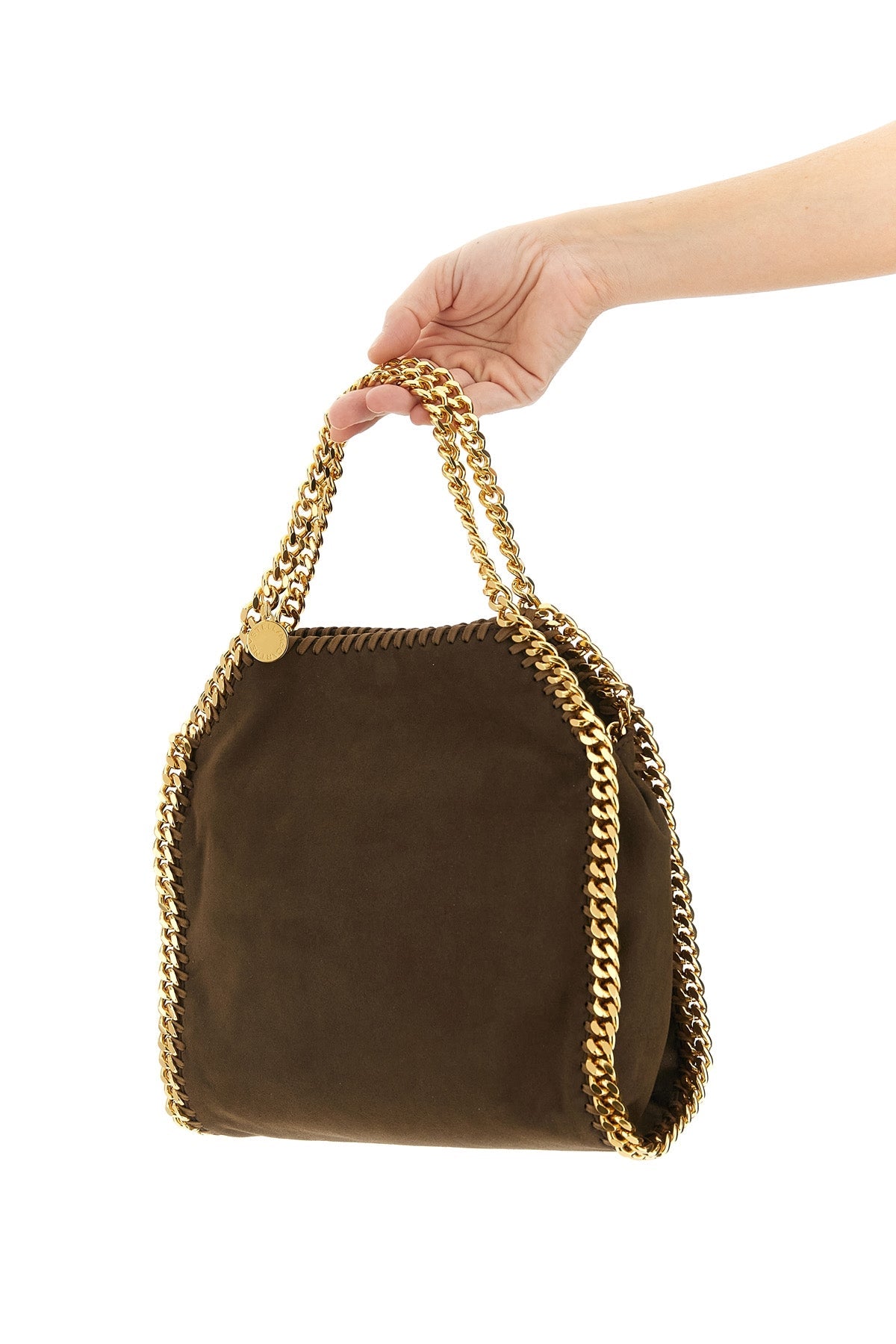 2026 New Arrival falabella mini crossbody bag in suede effect fabric