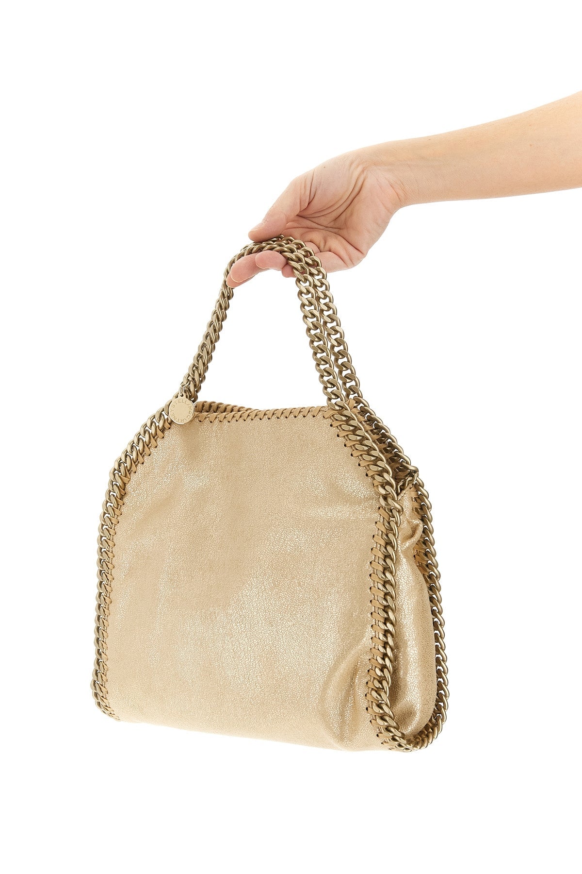 2026 New Arrival falabella miniin tessuto eco shiny dotted chamois crossbody bag