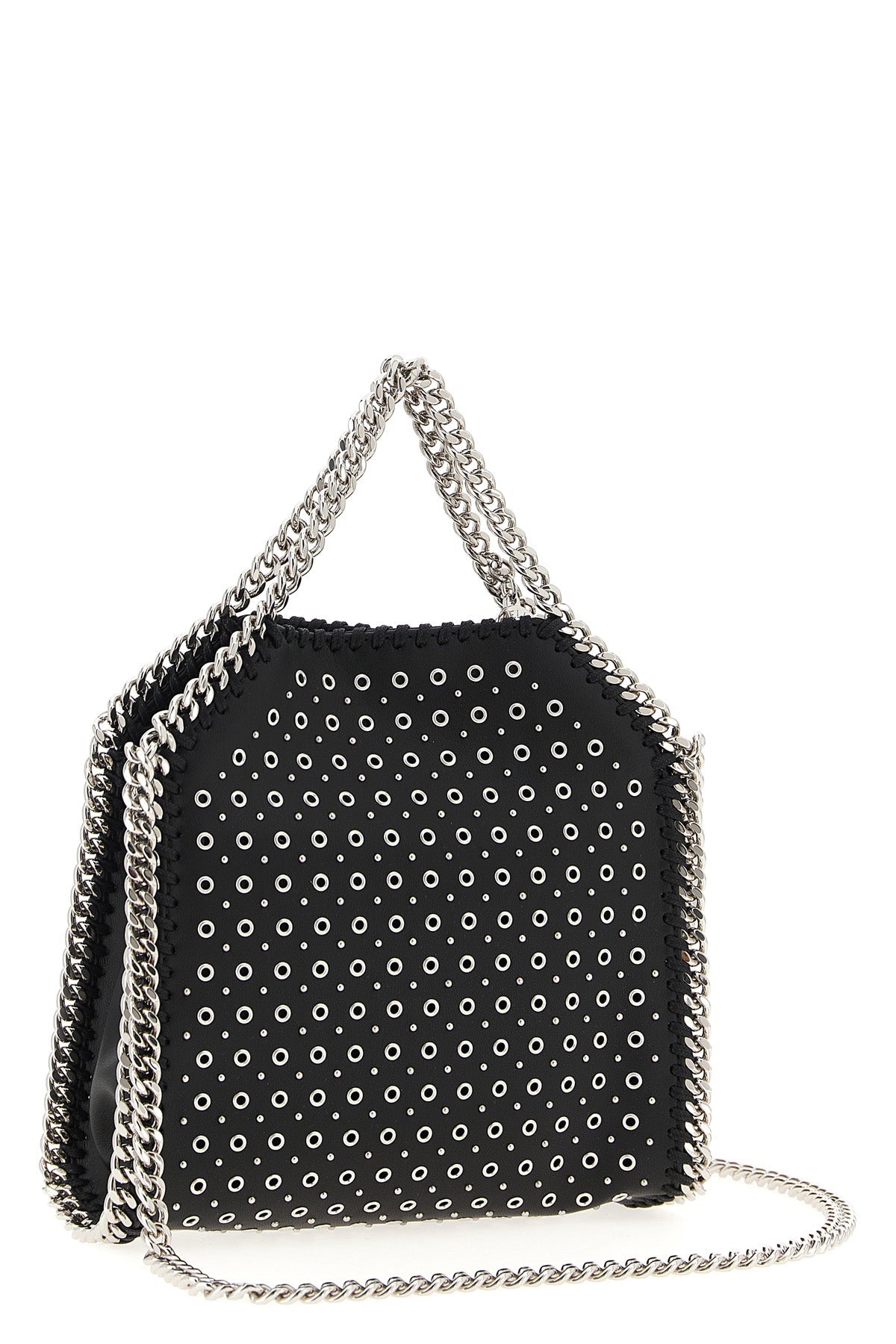 2026 New Arrival tiny falabella handbag in leather-effect fabric