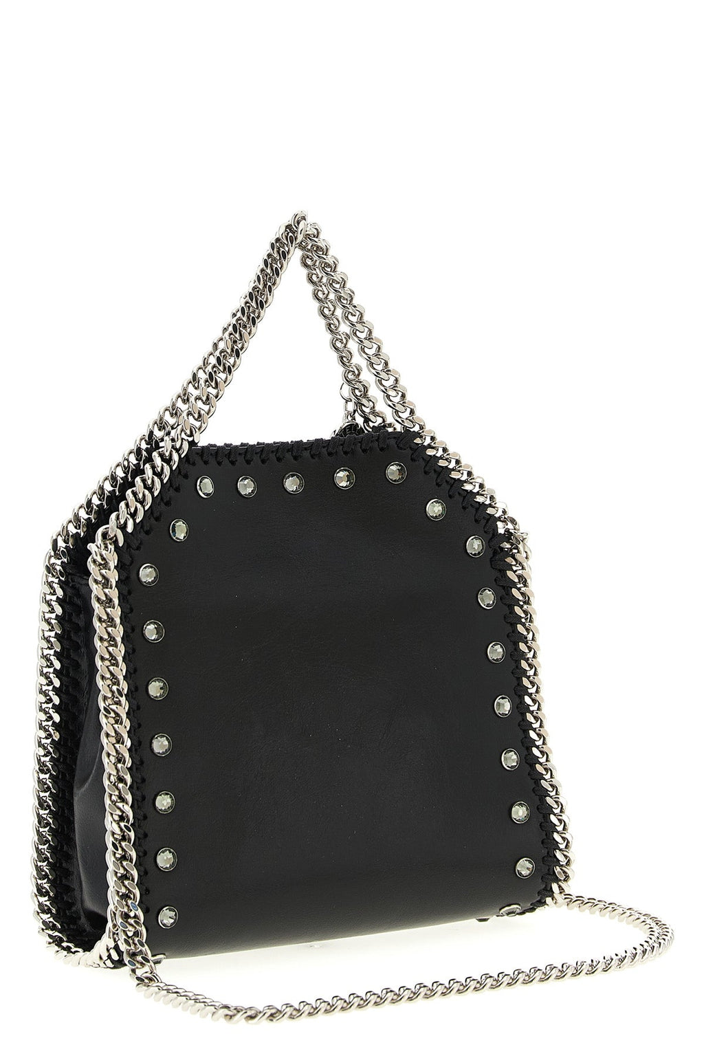 2026 New Arrival tiny falabella handbag in alter mat cracklé fabric