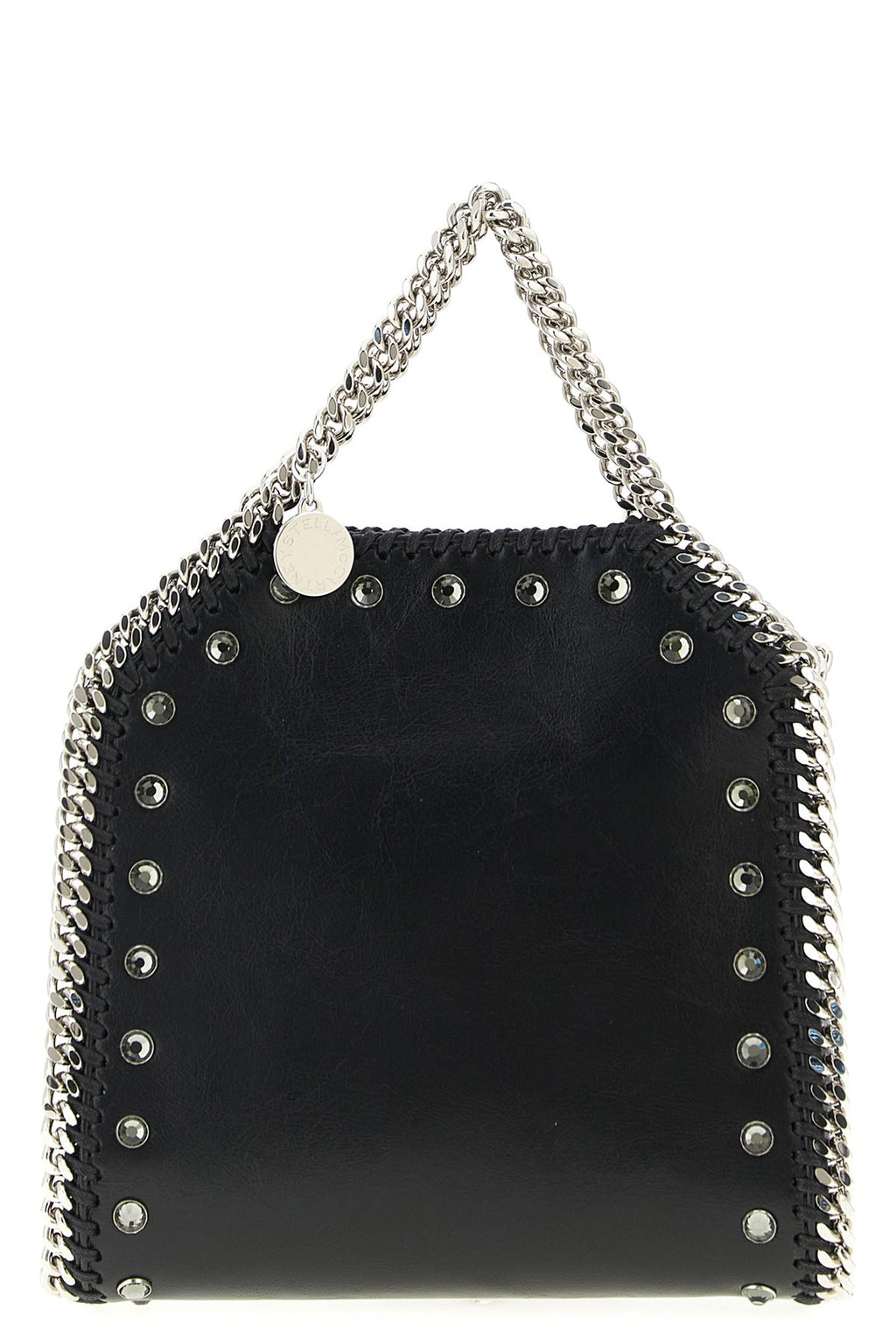 2026 New Arrival tiny falabella handbag in alter mat cracklé fabric